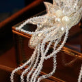 Pearl beaded crystal hair accessories