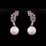 Freshwater pearl silver Earrings